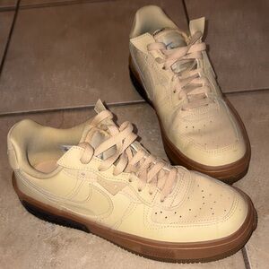 Nike Beige and Brown Men's Sneakers